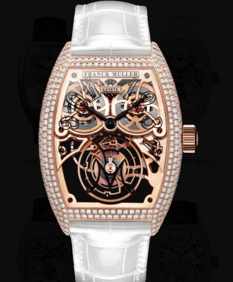 Review Franck Muller Giga Tourbillon Replica Watches for sale Cheap Price 8889 T G SQT BR D7 5N